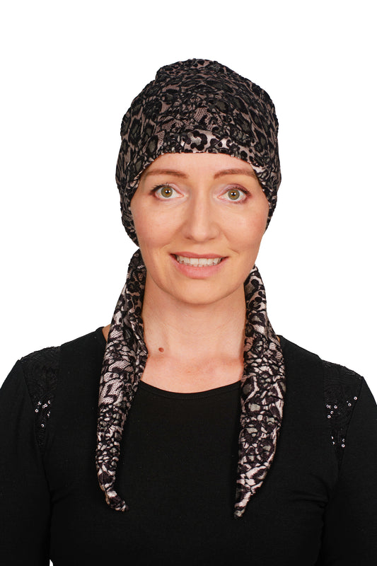 Deluxe Cancer Wrap n Twist Hat - Animal - Kaus Hats