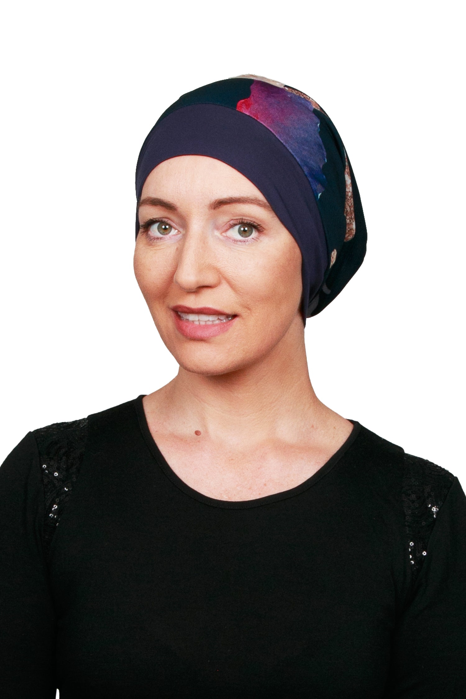 Eiffel Cancer Beanie - Ink - Kaus Hats2