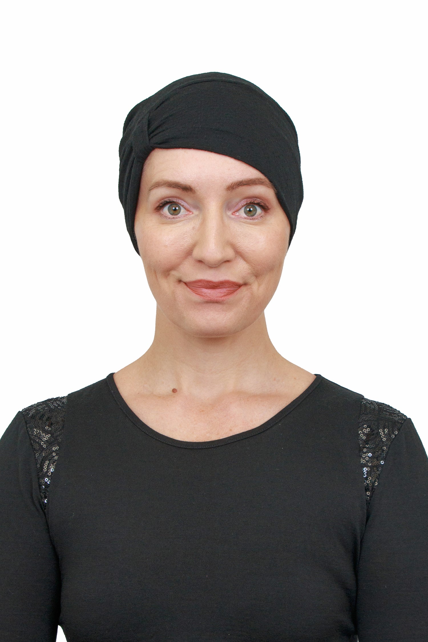 Jet Set Merino Cancer Hat - Black - Kaus Hat 2