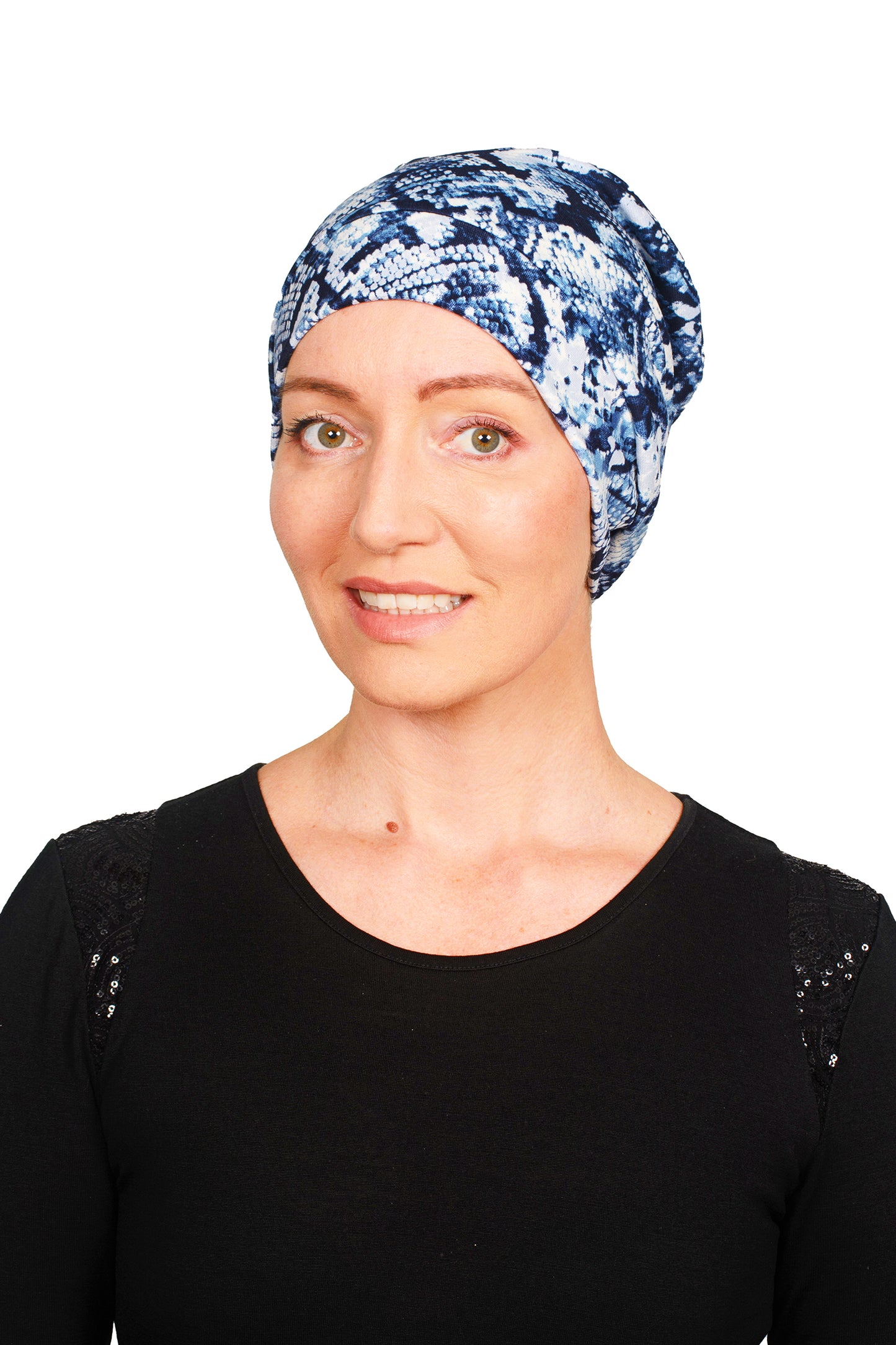 Libby Cancer Beanie - Snakeskin - Kaus Hats