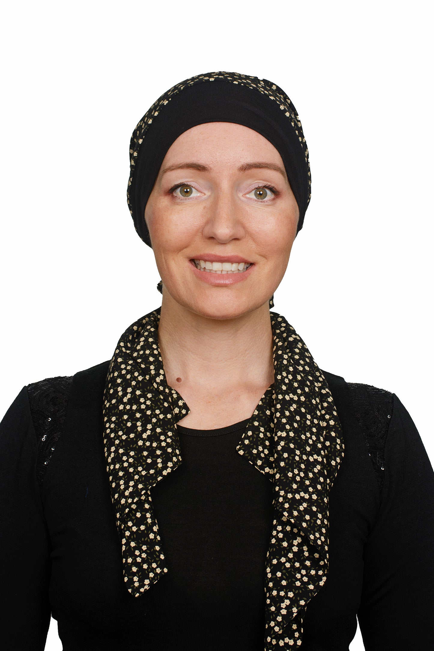 Libertie Attached Scarf Hat