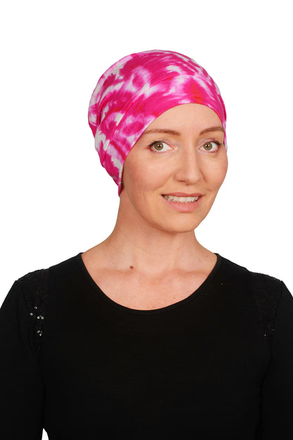 Maia Cancer Beanie - Pink - Kaus Hats