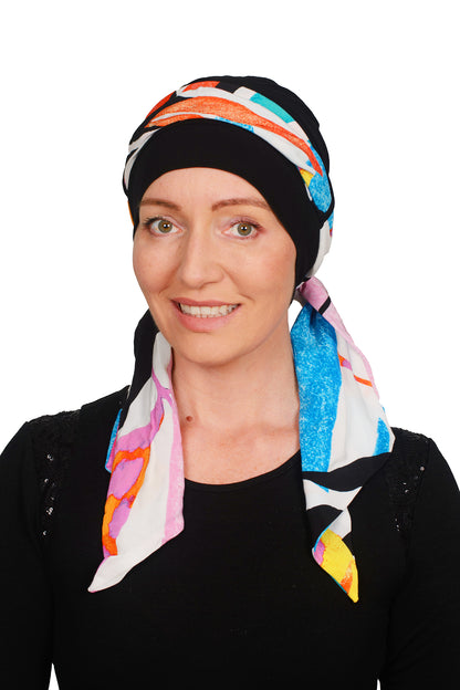 Tropics Cancer Scarf Hat - Multi - Kaus Hats